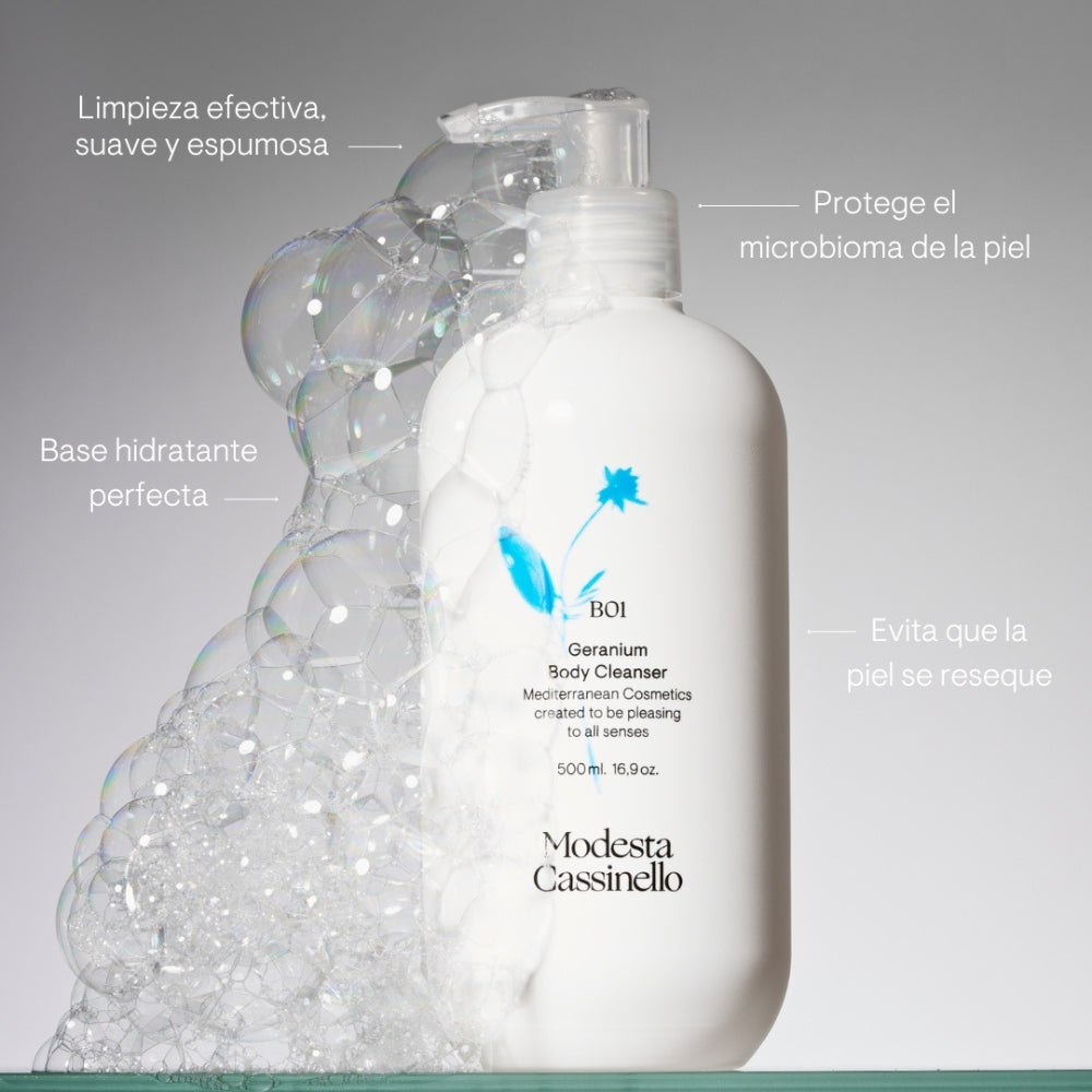 Beneficios limpiador corporal modesta cassinello