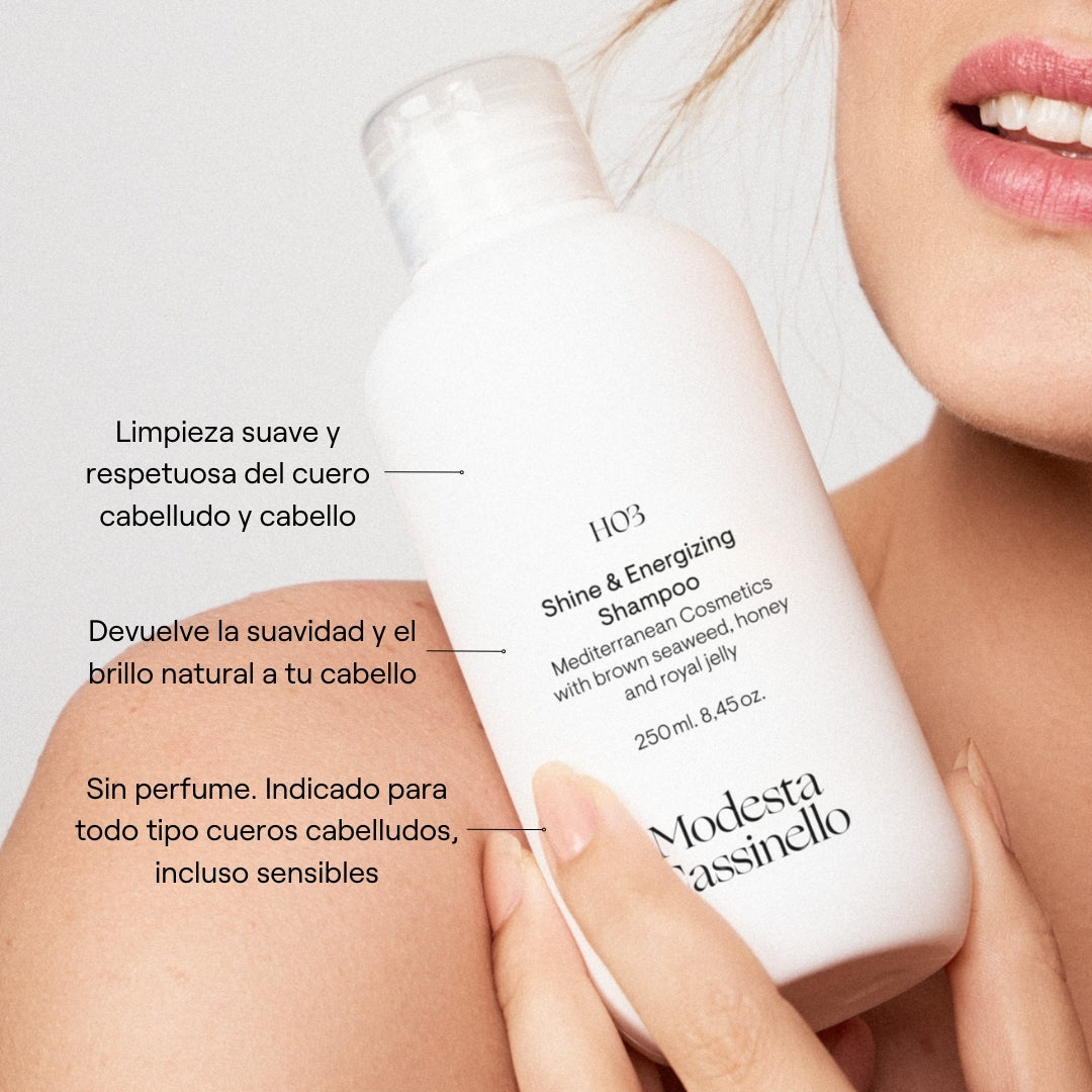 Beneficios champú brillo modesta cassinello