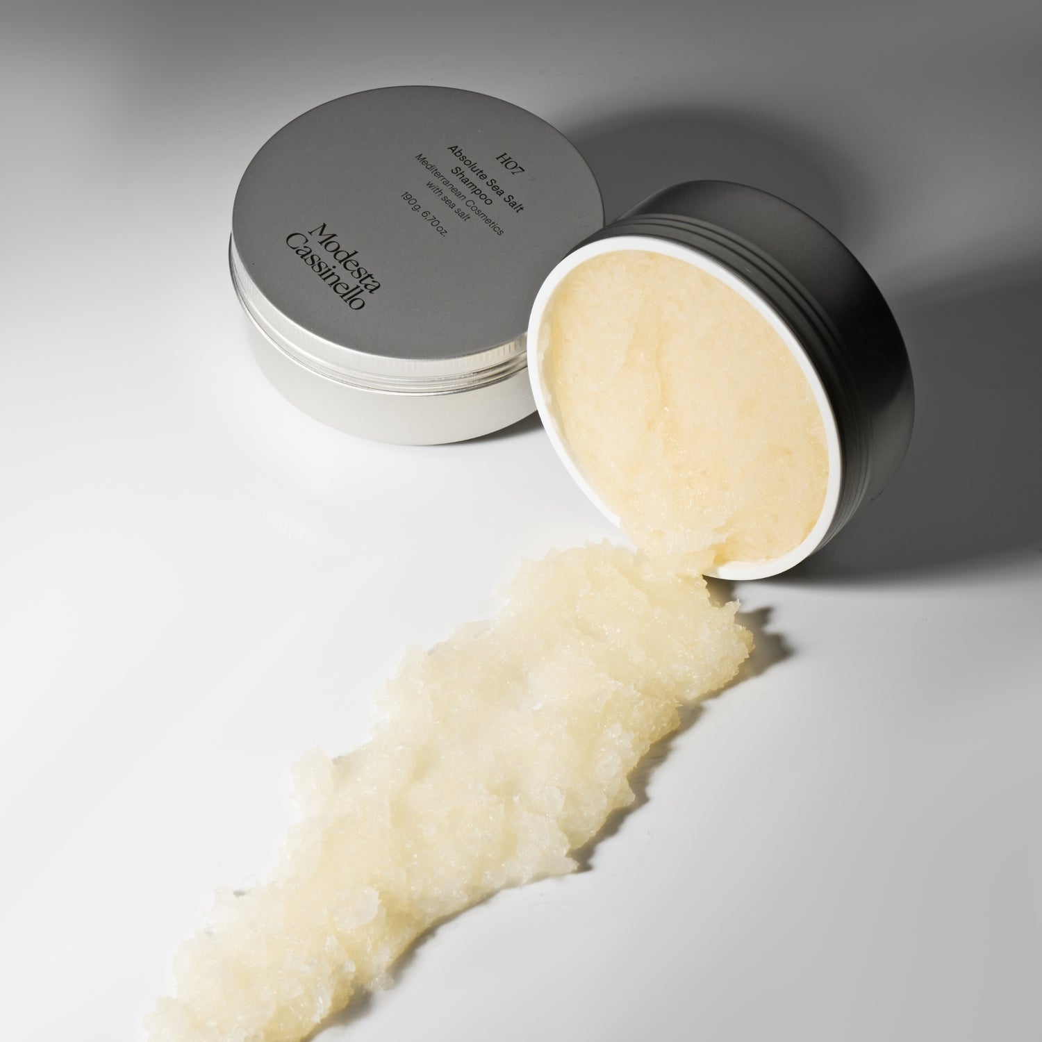 Champú con sal marina limpieza profunda