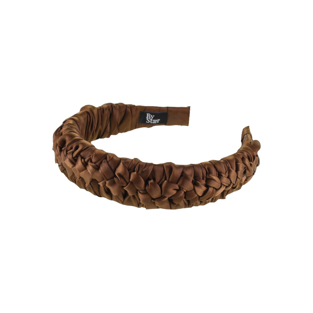 Brown intertwined headband