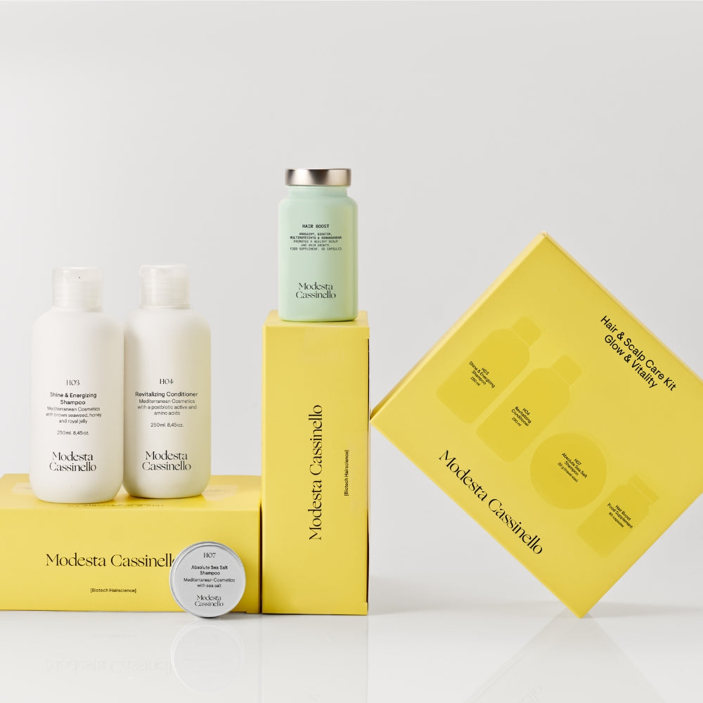 Pack de Cuidado para Cabello y Cuero Cabelludo: Brillo y Vitalidad