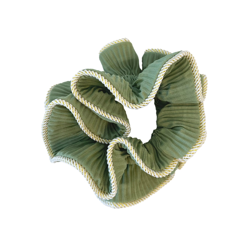 Green Nature Scrunchie