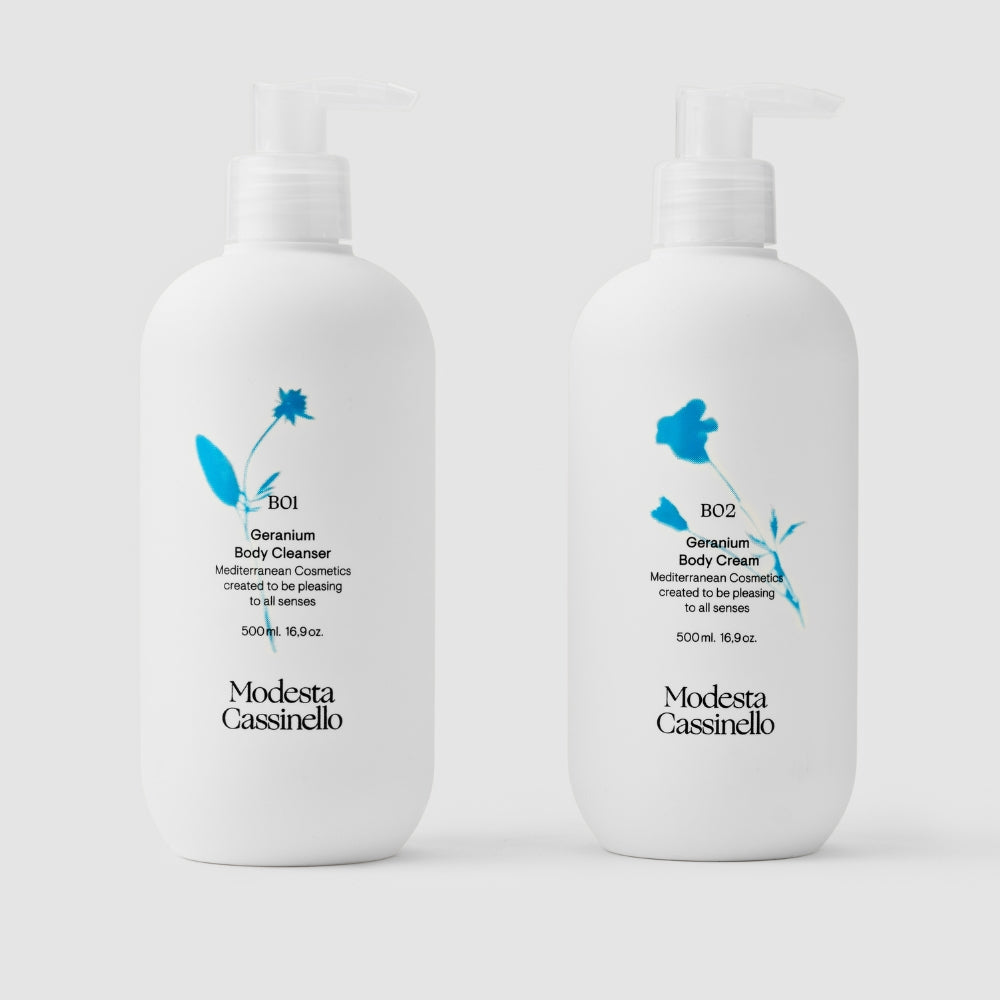 Gel y crema corporal modesta cassinello