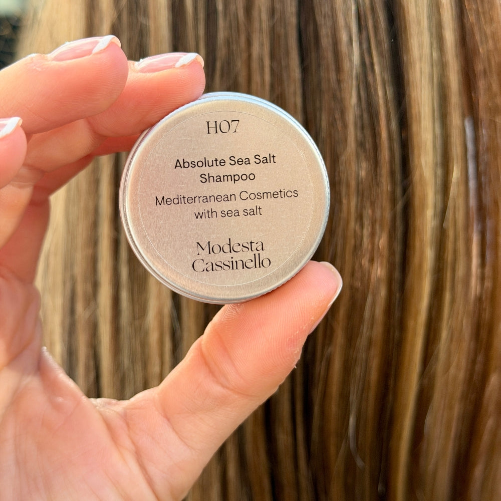 H07 Champú con Sal Marina 20 g — Talla de viaje / descubrimiento